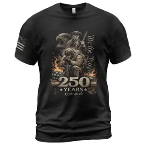 1776-2026 Freedom T-Shirt, USA Flag T-Shirt, Fourth of July Independence Day Unisex Tee,USA 1776–2026 Patriotic T-Shirt, Fourth of July Gift, Casual Streetwear Top for men & women, Graphic Tee, Menswear