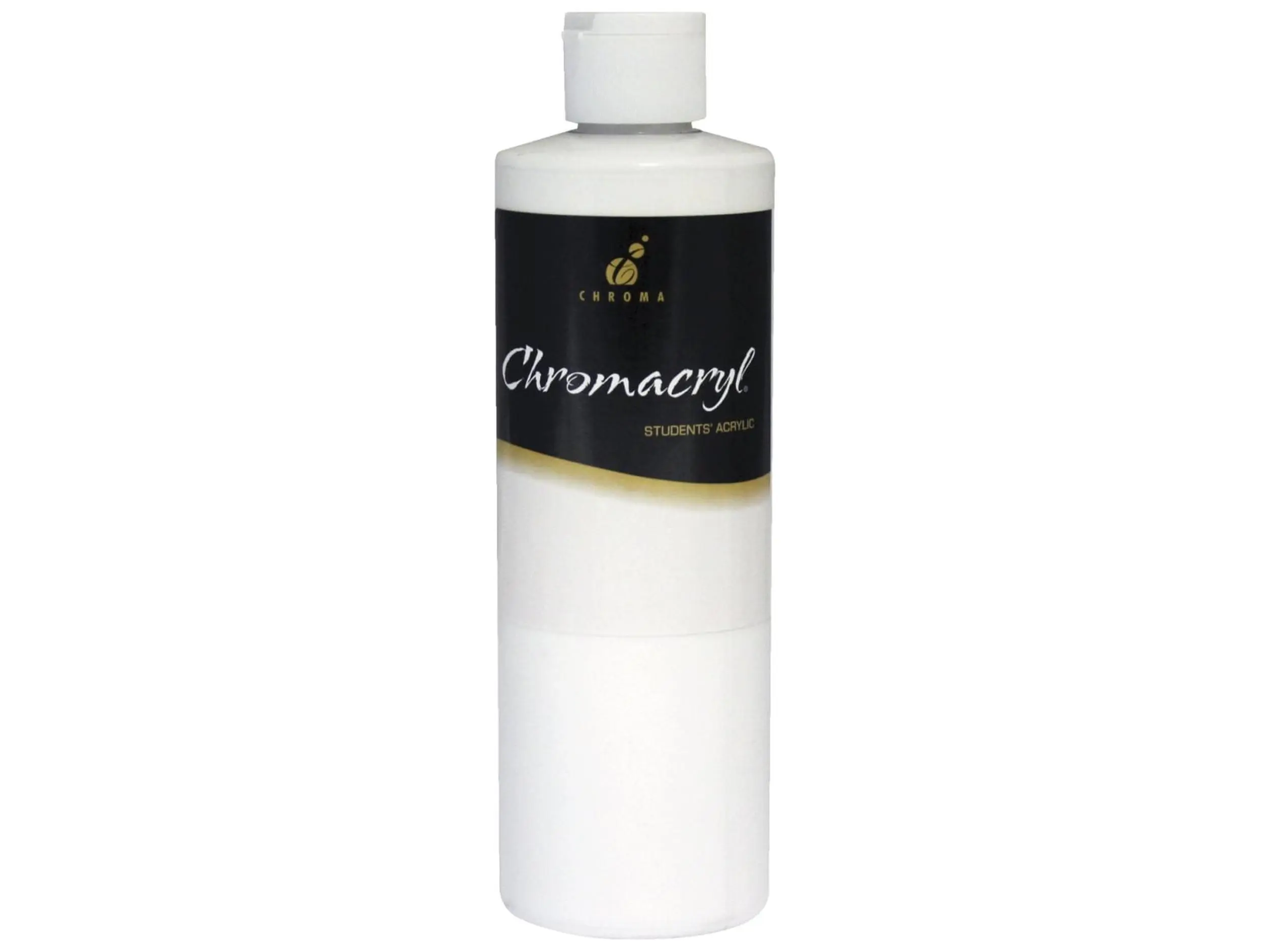 Chroma 1465473 Premium Student Acrylic Paint, Pint Blockout White - Ideal for Finger Painting, Construction Paper, Textiles, Cleans Up Easily with Soap and Water, Cleans Up With Soap And Water Easily