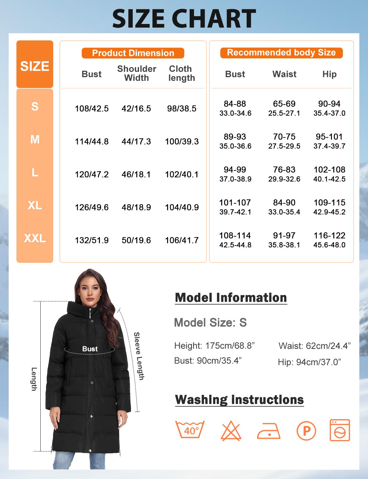 HEEKPEK Women’s Heated Long Down Jacket with Hood, 8 Heating Zones Water-Repellent winter inter Heated Outerwear Coat coat for Women HEEKPEK Women’s Heated Long Down Jacket with Hood, 8 Heating Zones Water-Repellent winter inter Heated Outerwear Coat coat for Women