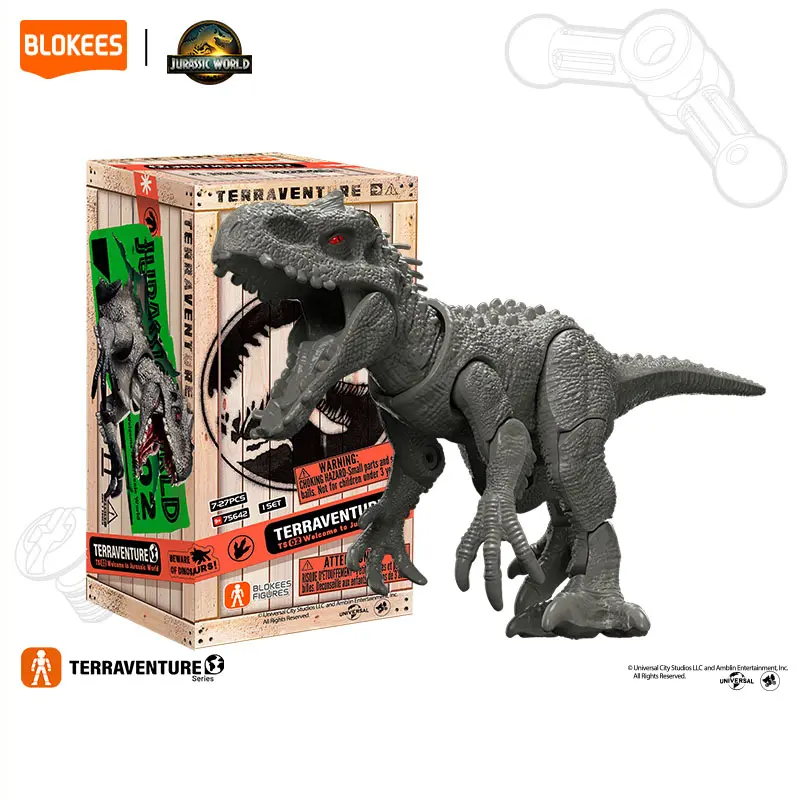 Blokees Jurassic officially authorized building set suitable for fans over 8 years old. Hidden version probability is 1/144