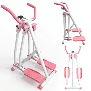 Air Walk Elliptical Machine Foldable Cardio Cross Trainer Glider for Full Body Low Impact Exercise with LCD Display Ideal for Home Gym Fitness Equipment tick tok black friday adjustable ab