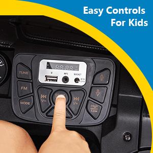 GARVEE Explore the GARVEE 12V Toyota Tacoma Ride-On Car, featuring spring suspension and vibrant LED lights, available in Pink, Black, White, and Red, perfect for adventurous young drivers.