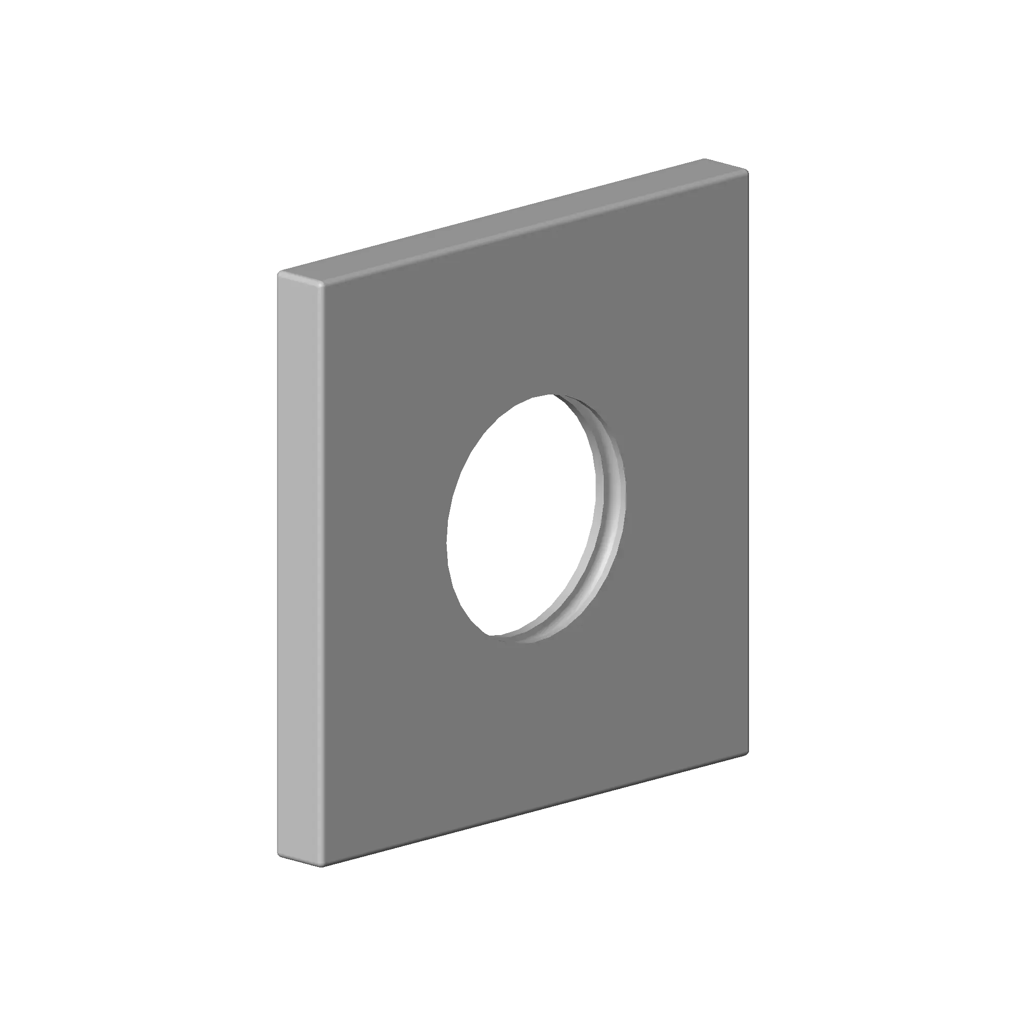 Dornbracht 092778021 Escutcheon 78 X 78 X 8 X Ø 32,6 MM