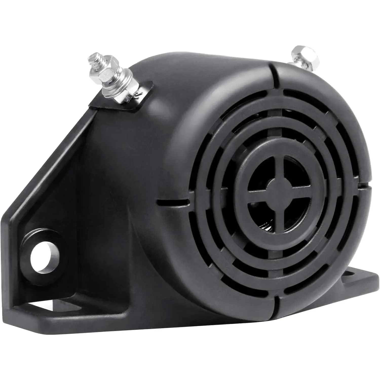 CarBole Heavy-Duty Reverse Backout Alarm - 102±3dB High Volume, 12V-24V DC, Copper & PVC Construction, Stable Output, Strong and Sturdy, 15W Pressure Output, Easy Installation for Heavy Vehicles, Trucks