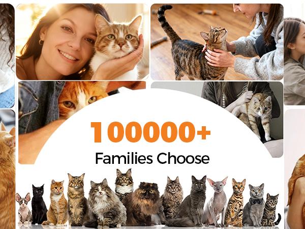 COMHOMA Stainless Steel Cat Litter Box | Extra Large 100L Enclosed Litter Box with Smart Odor Control, Auto Pause Sensor, 180° Flip Lid for Easy Cleaning, Anti-Leak High Walls, Step Mat & Scoop | Ideal for Multiple Cats