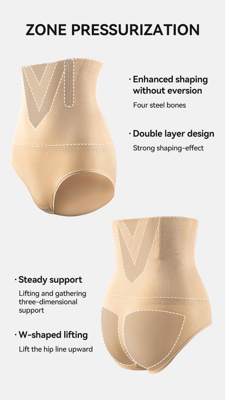 Kakapeople Women's Tummy Control Butt-Lifting Shapewear, Sexy and Comfortable High-Waist Body Sculpting Garment Womenswear Compression