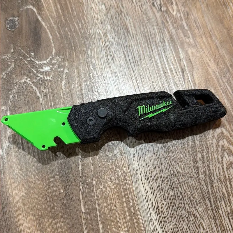 Bright green textured Milwaukee fastback