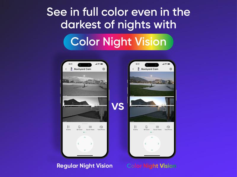 Wyze Duo Cam Pan — Wired 2K Dual Security Camera, Indoor/Outdoor, Pan Tilt Zoom (PTZ) w/ 360° Motion Tracking, Color Night Vision, 2 Camera Surveillance, Siren, Spotlight, 2-Way Audio, Works with Alexa & Google Assistant