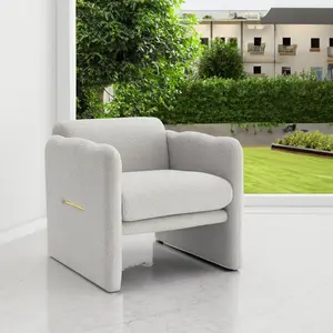 Accent Chair Teddy Cloth