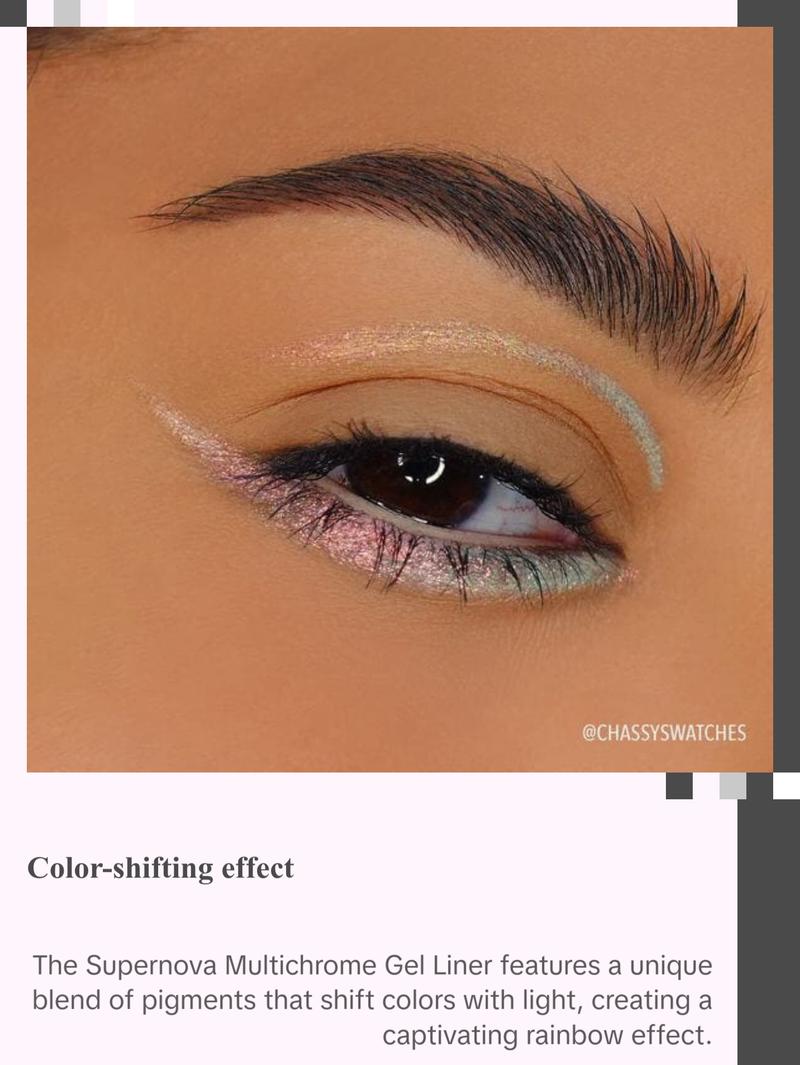 Moira Supernova Multichrome Gel Liner - Blendable and Colorful Eyeliner