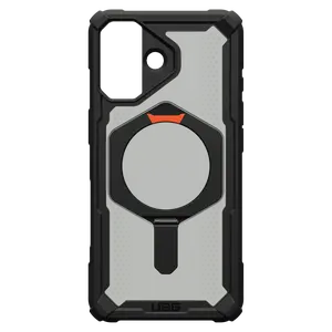 Urban Armor Gear Plasma Xte MagSafe Case for iPhone 17 by UAG - Black and Pop Orange