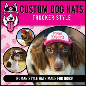 Custom Dog Hat | Personalized Pet Trucker Hat