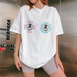 HS Design 2 Tee Shirt - Sweatshirt - Hoodie Heavy Cotton - Women's Wear - Kiss All The Time Shirt