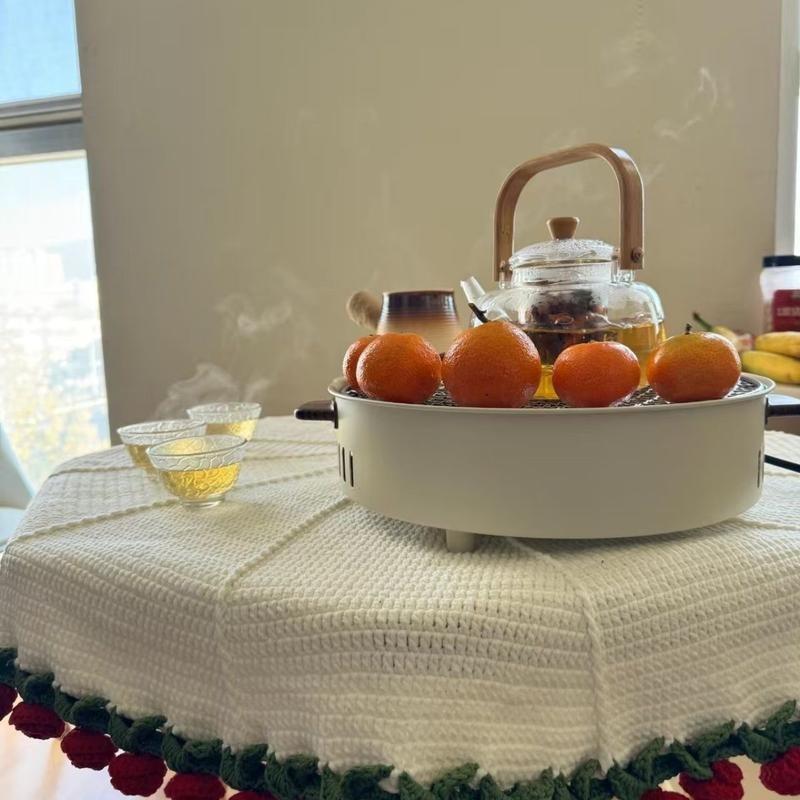 【FaddishDeal】Crocheted Bouquet Blanket, Handmade Soft, Lightweight, and Romantic Rose Knitted Shawl Blanket. Home decor, the perfect gift for Mom.