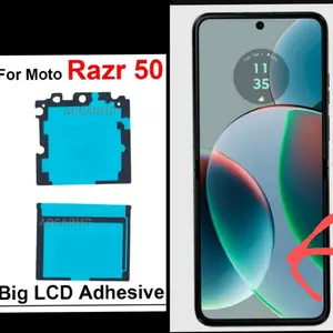 Motorola Moto Razr 2024/Razr 50 Large INNER Screen adhesive tape set.