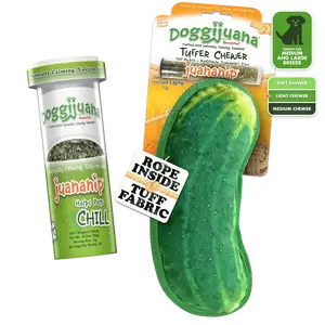 Tuffer Chewer Doggi Duo Bundle - Dill Pickle & Juananip