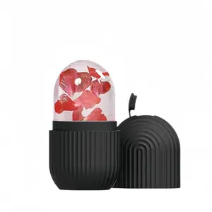 Ice Roller for Face and Eye Puffiness, Facial Contouring Massager to Enhance Skin Care Glow, Reusable Leakproof Ice Facial Roller Cube Mold, Facial Care Tools