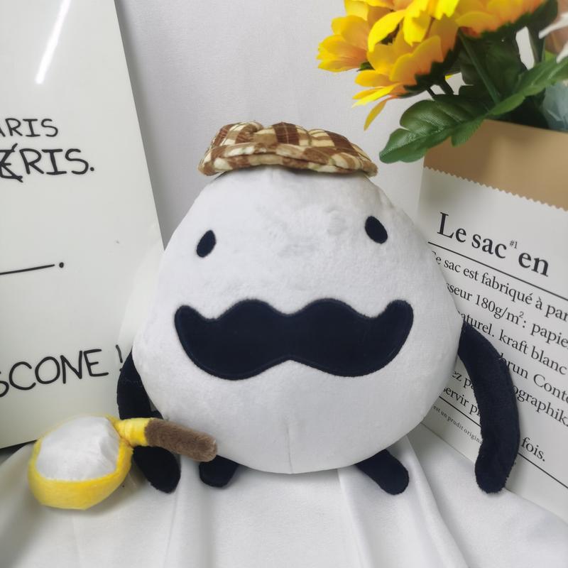 Secret Staycation Plush,Edamame and Egg Stuffed Pillow for Game Fans (Egg)