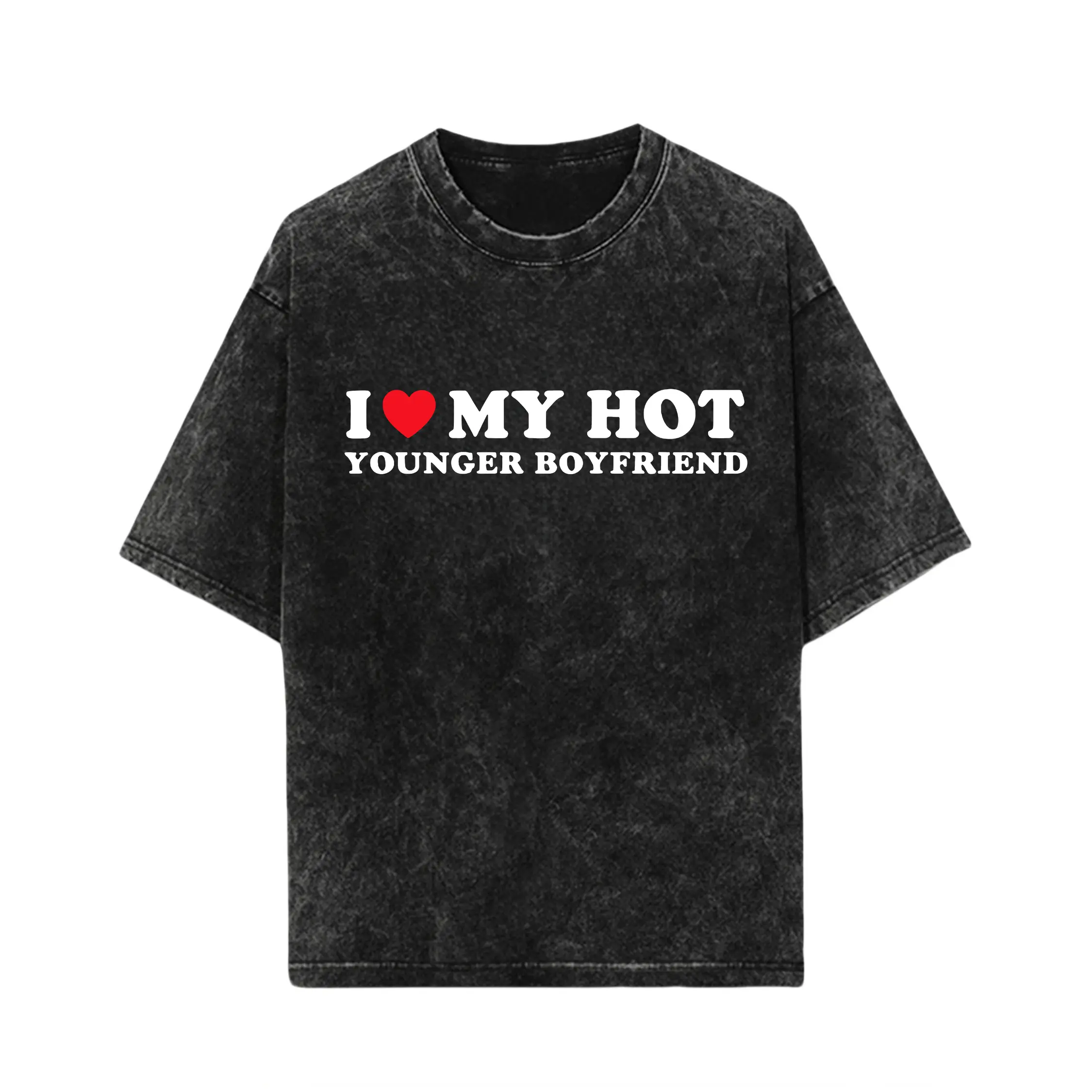“I Love My Hot Younger Boyfriend T-Shirt | Cougar Relationship Tee”