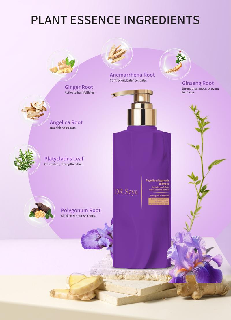 Anti-hair loss shampoo - Anti-Thinning, Thickening Shampoo for Hair Loss & Grow Hair Fast for Men & Women, 245ML