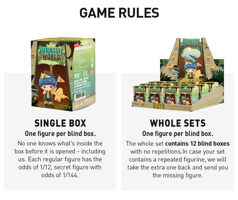 [Spanish]–DIMOO Jurassic World Series – Figuras