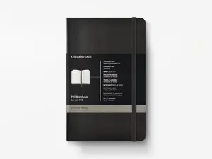 Moleskine PRO Notebook Black Hard Cover