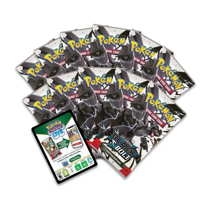 36x Black Bolt Booster Packs