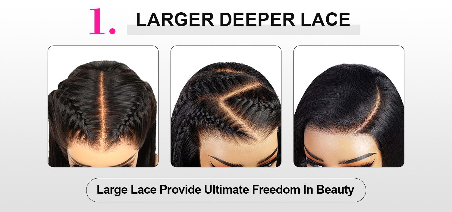Reshine Water Wave 13x6 HD Lace Front Wigs For Black Women Natural Black Cheap Curly Hair Wigs 180% Density#TikTokShopBacktoSchool