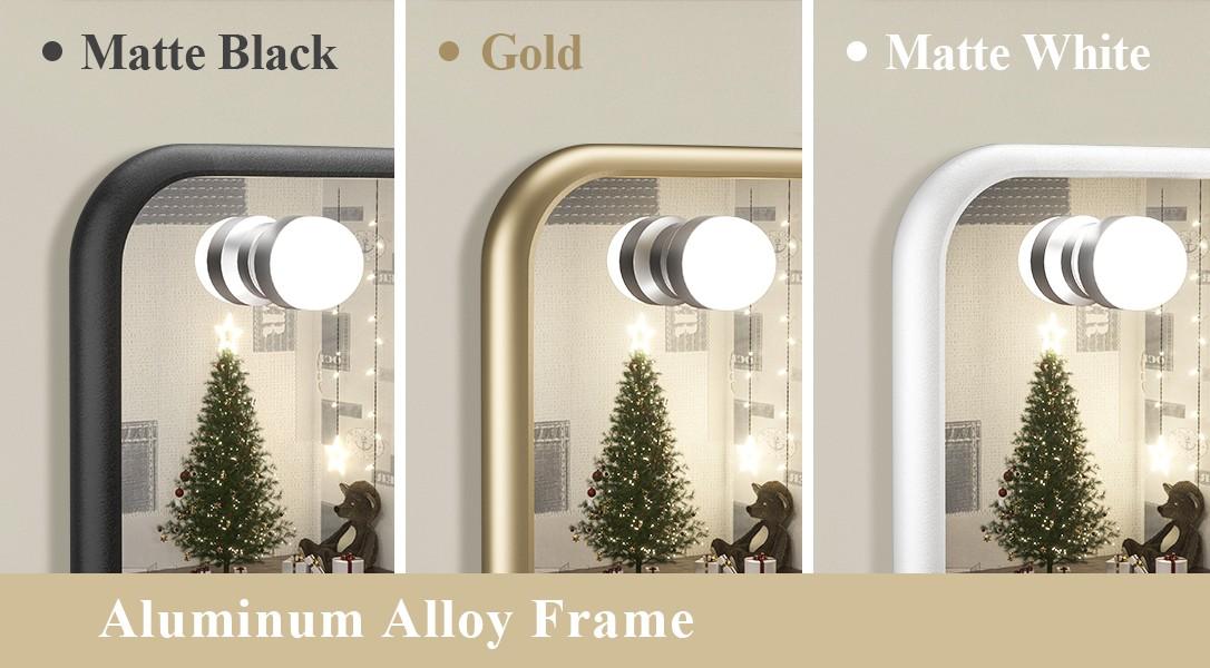 TETOTE Hollywood Vanity Mirror with 3 Light Colors, Dimmable Makeup Mirror with Replaceable Bulbs, Aluminum Metal Frame, USB Charging Port, Tabletop/Wall Mounted, Glam Decor TETOTE Hollywood Vanity Mirror with 3 Light Colors, Dimmable Makeup Mirror with Replaceable Bulbs, Aluminum Metal Frame, USB Charging Port, Tabletop/Wall Mounted, Glam Decor