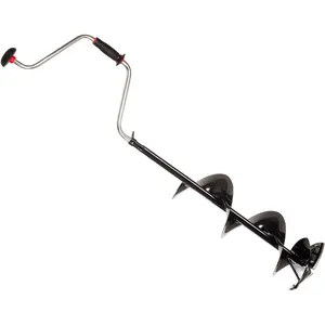 StrikeMaster Lazer Hand Ice Auger - Black