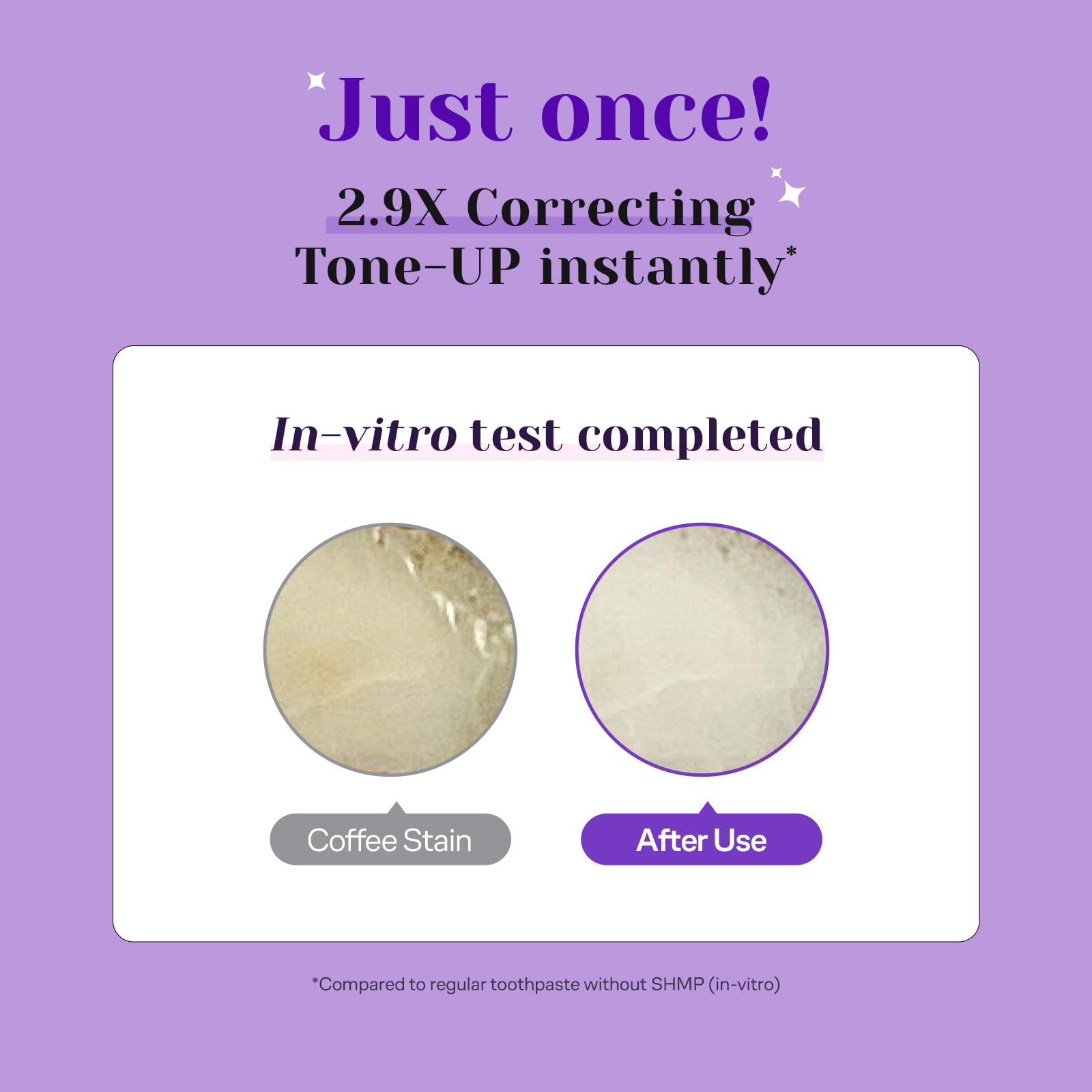 Euthymol Purple Whitening Toothpaste  (1 Pack) – Instantly Brightens Yellow & Sensitive Teeth, Tone-Up Effect, Long-Lasting Fresh Breath, Korean Oral Care