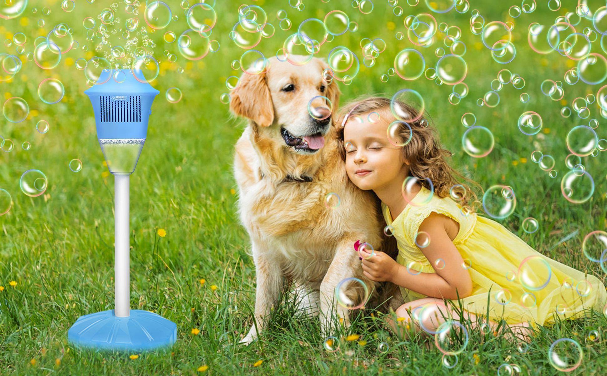 Automatic Handheld Bubble Machine for Kids, Bubble Maker Spring Summer Toys with Lights, Outdoor Rechargeable Blower Best Easter Gift for Children Automatic Handheld Bubble Machine for Kids, Bubble Maker Spring Summer Toys with Lights, Outdoor Rechargeable Blower Best Easter Gift for Children