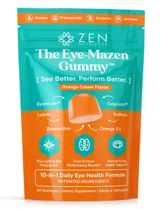 Zen Nutrients Eye-Mazen Gummy (Adult & Teens) – Postbiotic Eye Wellness Gummies with Eyemuse