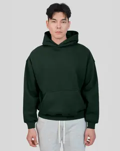 Brooklyn Cloth Heavy Weight Pullover Hoodie - 320GSM Fabric, Relaxed Drop Shoulder Design, Oversized Fit for Comfort & Style (Perfect for Layering)