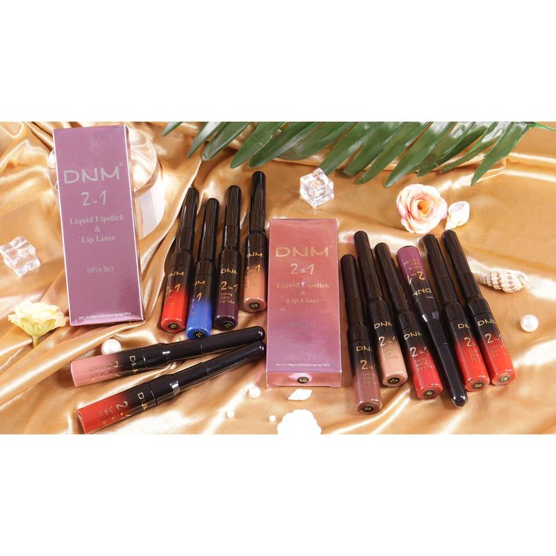 evpct 3Pcs Ruby Bright Dark Deep Red Lip Stain Lipstick with Lip Liner, Burgundy Red Matte Lip Liner and Lipstick Set for Women Long Lasting Waterproof 24, 24 Hours Lip Sitck Paint