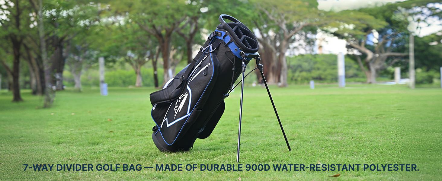 UNIHIMAL Men's Complete Golf Club Set, Right Hand – 9/10/11-Piece Golf Clubs with Stand Bag