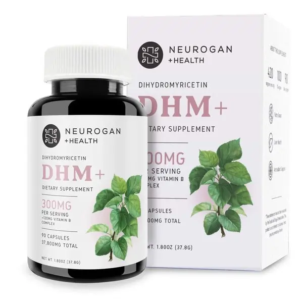 Neurogan Health Dihydromyricetin (DHM) Capsules (300mg, 90 Capsules) NonGMO USA