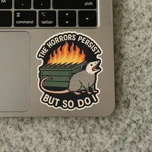 Funny Possum Meme Sticker – Playful Humor Decal