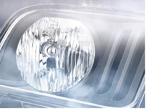 Nilight Headlight Assembly Compatible with 2005 2006 2007 2008 2009 Ford Mustang Headlamps Replacement Black Housing Clear Reflector Upgraded clear Lens Driver and Passenger Side