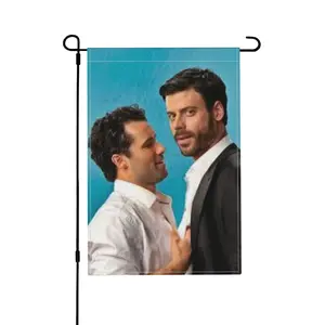 Heated Rivalry Garden Flag 12x18 Inch Double Sided Decoration for Outside Yard