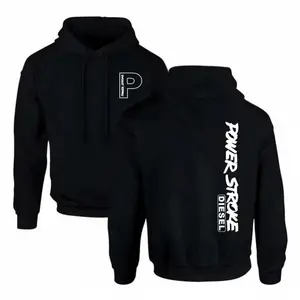 Power Stroke Diesel Hoodie, Ford Power Stroke Performance Graphic Hoodie for Diesel Truck Enthusiasts & Truck Drivers