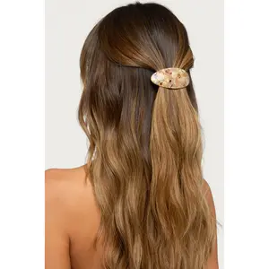 Curved Barrette Hair Clip