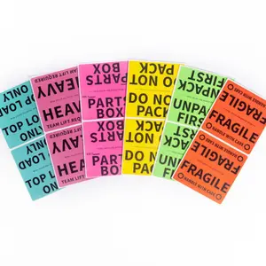 CATEGOREEZ Moving Box Labels - Combo Moving Label Sets With Fragile, Unpack First, Do Not Pack, Parts Box - Stickers for Moving & Relocation