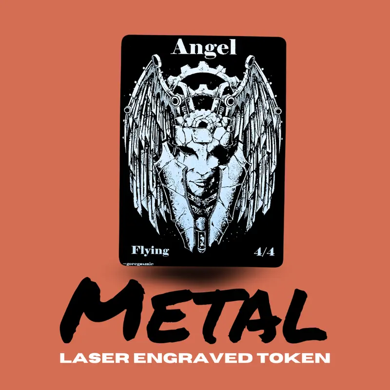 Custom Metal MTG Proxy Card Laser Engraved Commander Token Personalized Magic Card - TikTok Shop Custom Metal MTG Proxy Card Laser Engraved Commander Token Personalized Magic Card - TikTok Shop