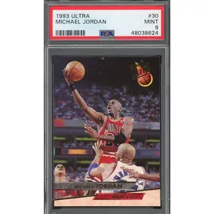 Michael Jordan 1993 Fleer Ultra Basketball Card #30 PSA 9