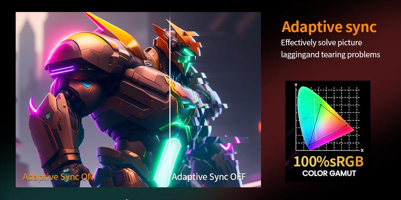 Gawfolk 27-inch Curved Gaming Monitor 100Hz, PC Screen Full HD 1080P, Frameless 1800R Computer Screen With FreeSync And Eye Care Technology, Supports VESA