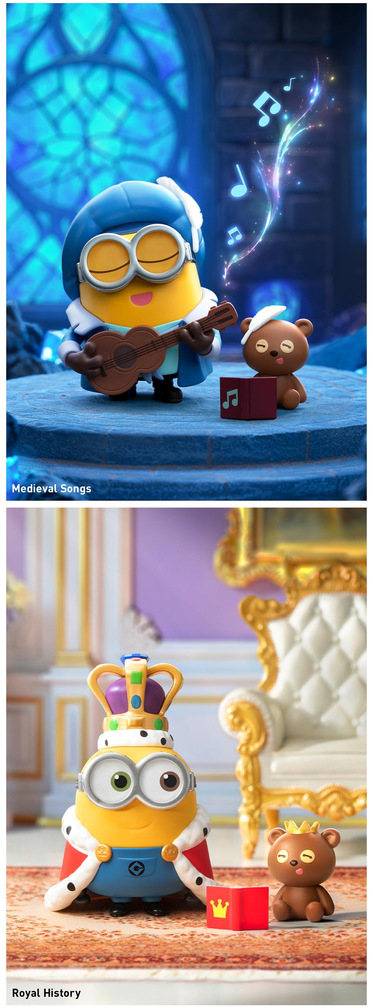 POP MART Minions Bedtime Stories by Bob and Tim Series Figures POP MART Minions Bedtime Stories by Bob and Tim Series Figures