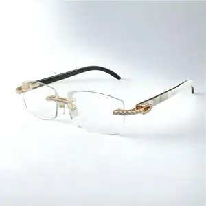CZ White Buffs Clear Lens