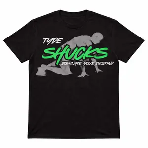 SHUCKS Grind Collection Track 2 Tee Premium Soft Cotton Blend Athletic Inspired Design Lightweight Breathable Fabric Perfect for Athletes Everyday Wear - Top, Menswear