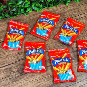 Cappy palitos de papa con Ketchup 6 pack  Snack Crispy delicius Flavor
